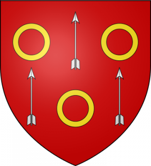 Blason de la famille Saget de La Jonchère (Bretagne, Anjou)