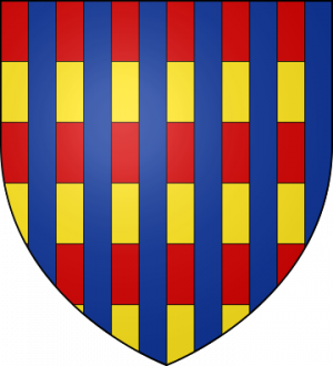 Blason de la famille de Bonin du Cluzeau (Nivernais)