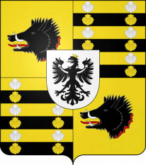 Blason de la famille Strachwitz von Groß-Zauche und Camminetz