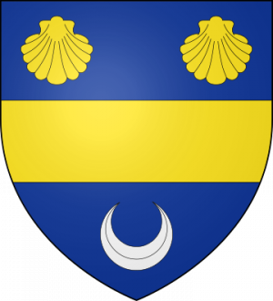 Blason de la famille de Secondat de Montesquieu (Gascogne, Guyenne)
