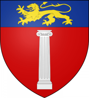 Blason de la famille de Lionne alias Lyonne (Dauphiné, Paris)