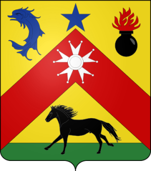 Blason de la famille Berthier (Dauphiné, Algérie)