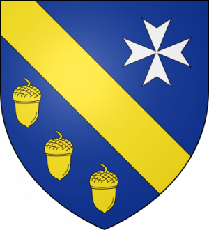 Blason de la famille Normand de La Tranchade (Angoumois)