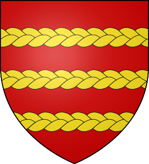 Blason de la famille de Nattes (Rouergue, Languedoc)