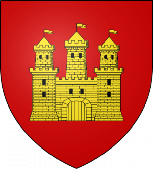 Blason de la famille du Bourblanc alias Bourgblanc (Bretagne)