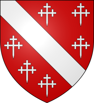 Blason de la famille de Lameth (Picardie)
