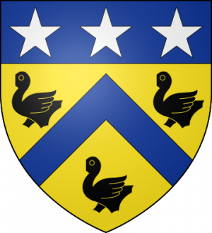 Blason de la famille de Lentaigne (Normandie)