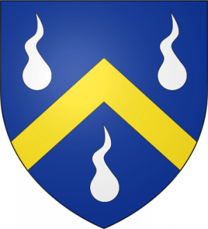 Blason de la famille de Monamy (Marche, Limousin et Bourbonnais)