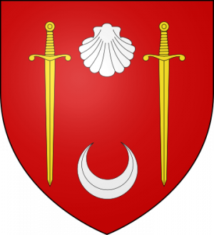Blason de la famille de Sahuguet (Béarn, Limousin, Champagne)