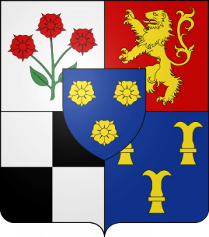 Blason de la famille de Rosset de Rocozel (Rouergue, Languedoc)