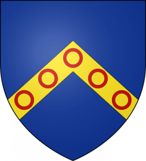Blason de la famille de Gyvès alias Givès (Orléanais, Poitou)
