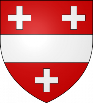 Blason de la famille Potier de Courcy et de La Houssaye (Normandie, Bretagne)