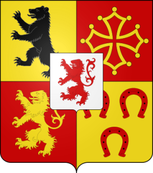 Blason de la famille de Bermond du Caylar (Languedoc)