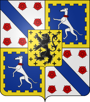 Blason de la famille de Montboissier-Beaufort-Canillac (Auvergne)