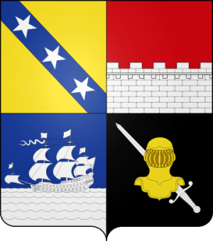 Blason de la famille Bertrand-Geslin (Bretagne, Paris)