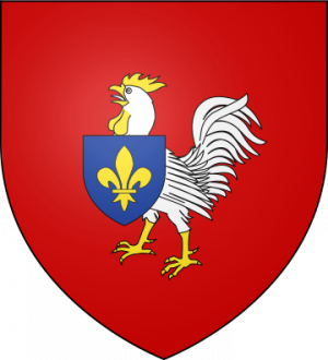 Blason de la famille de L'Hôpital (Italie, Brie, Île-de-France, Beauce)