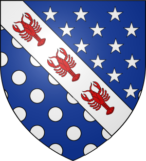 Blason de la famille Denis de Cuzieu (Lyonnais)