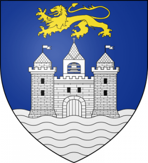 Blason de la famille Bourdeau de Lajudie (Limousin, Flandre)
