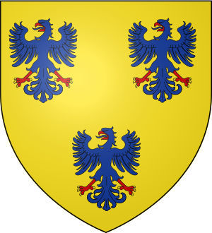 Blason de la famille Rolland du Roscoät (Bretagne)