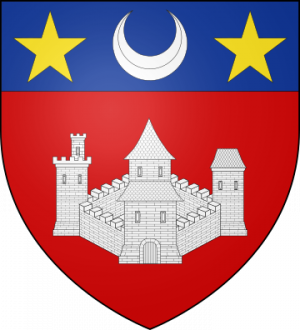 Blason de la famille de Viel de Lunas d'Espeuilles (Languedoc)