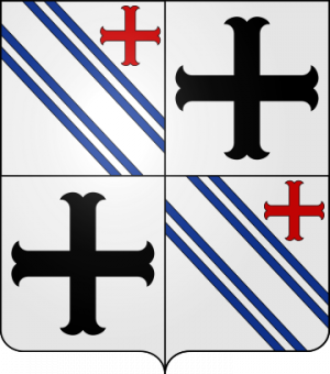 Blason de la famille de Tryon de Montalembert (Écosse, Périgord, Angoumois, Poitou, Berry, Quercy)