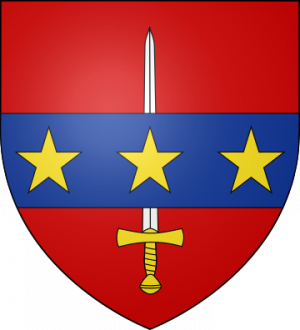 Blason de la famille du Pasquier de Dommartin (Lorraine)