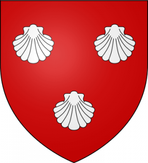 Blason de la famille de La Voyrie (Poitou, Bretagne)