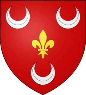 Blason de la famille Le Moënne alias Le Moine (Bretagne)
