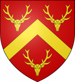 Blason de la famille de Soualhat de Fontalard (Auvergne, Lorraine)