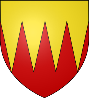 Blason de la famille d'Anstrude (Bourgogne)
