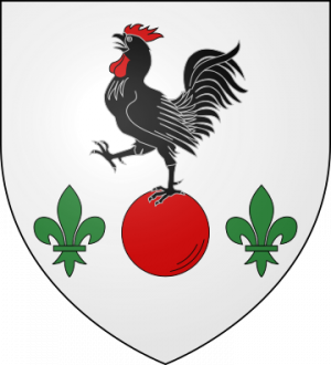 Blason de la famille de Bruges de Gerpinnes (Namur)