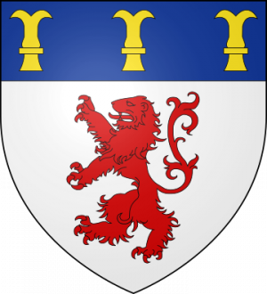 Blason de la famille d'Aux (Poitou)