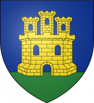 Blason de la famille de Châteauverdun (Languedoc)