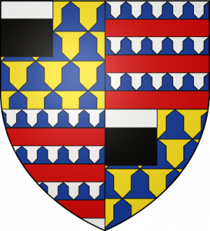 Blason de la famille de Ghaisne de Bourmont (Anjou)