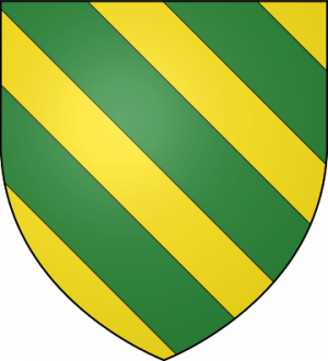 Blason de la famille de Rousset du Cluzeau (Périgord)