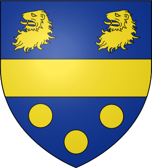 Blason de la famille Rousseau de Saint-Aignan (Bretagne)