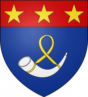 Blason de la famille de Cournuaud de Fontbourgade (Languedoc)