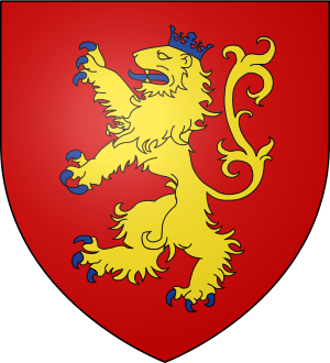 Blason de la famille du Chastel de La Howarderie (Flandres)