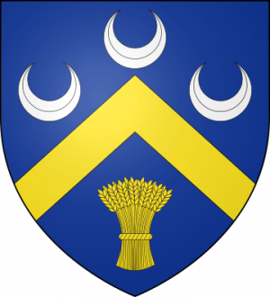 Blason de la famille Pougin de La Maisonneuve (Bretagne, Île-de-France)