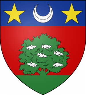 Blason de la famille de Sahuqué (Languedoc, Béarn)