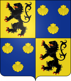 Blason de la famille Ferrand de Fontorte (Dauphiné, Auvergne)