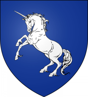 Blason de la famille de La Villeloays alias La Villelouays (Bretagne)
