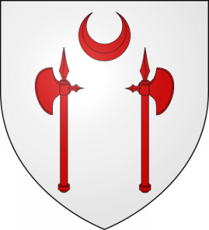 Blason de la famille Mahé de La Bourdonnais (Bretagne)