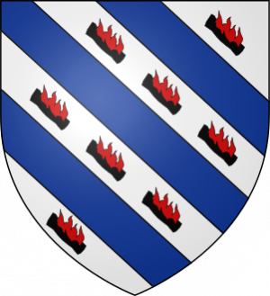 Blason de la famille de Carbonnières (Limousin)