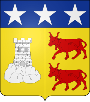 Blason de la famille de Cazamajour (Languedoc)
