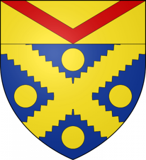 Blason de la famille de Cahouët (Anjou)