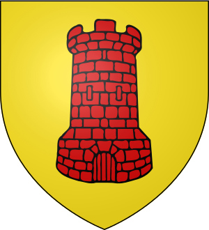 Blason de la famille de La Tour Saint-Vidal (Auvergne, Vivarais)