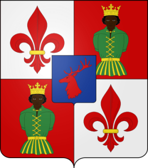 Family Coat of Arms Descantons de Montblanc (Paris, Belgique)