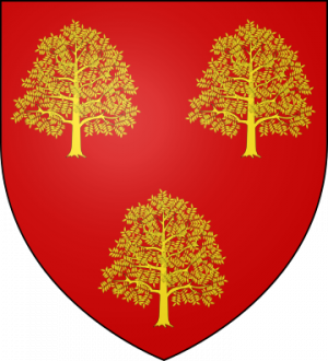 Blason de la famille de La Fresnaye (Normandie)
