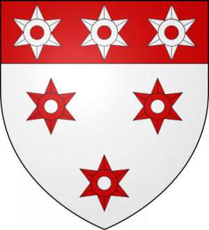 Blason de la famille de La Court alias La Cour (Anjou)